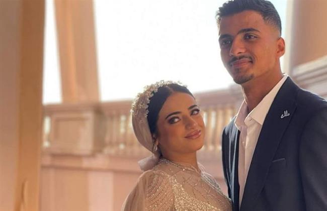 بالصور.. حسام عبدالمجيد مدافع الزمالك يحتفل بخطوبته