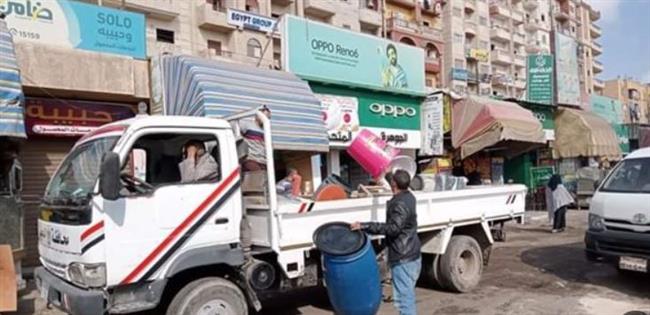 رفع 510 حالات إشغال طريق مخالف بـ4 مراكز في البحيرة