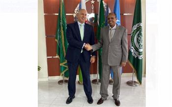   وزير خارجية جيبوتي يستقبل السفير المصري بمناسبة إنتهاء  فترة عمله