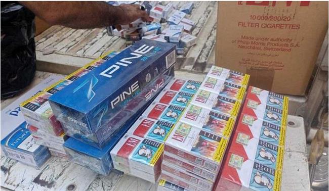 تموين الإسكندرية: تحريز 1187 علبة سجائر متنوعة بدون فواتير