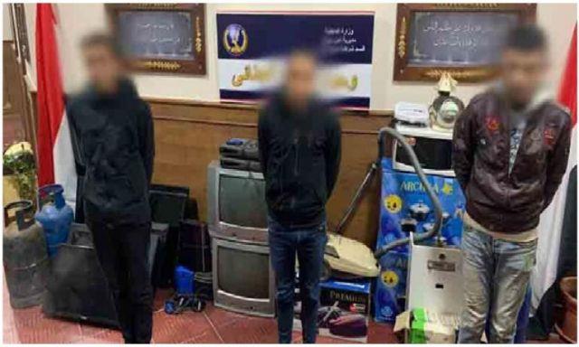 ضبط تشكيل عصابي تخصص في سرقة المساكن والورش بدمياط