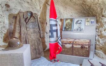   متحف "كهف روميل" بمطروح يحتفل بمرور ستة أعوام على إعادة افتتاحه