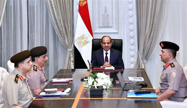 الرئيس السيسي يوجه بالاستمرار في جهود توفير المناخ الداعم لقطاع الصناعات الوطنية الثقيلة