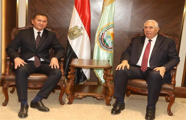 القصير يلتقي سفير أوزبكستان بالقاهرة لمتابعة تعزيز آليات التعاون الزراعي بين البلدين 