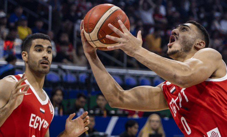 منتخب مصر يخسر أمام مونتينيجرو ويودع كأس العالم لكرة السلة