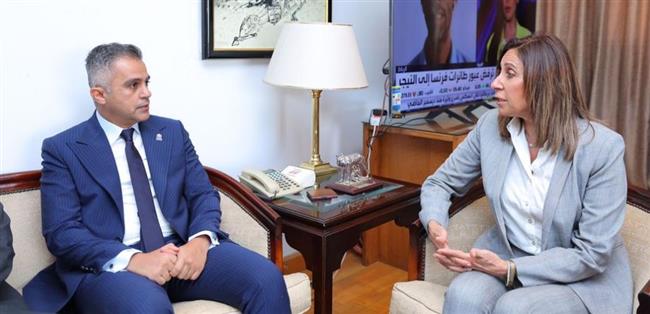 مقرر لجنة الشباب بالحوار الوطني يبحث مع وزيرة الثقافة التعاون بين "شباب القادة" والوزارة