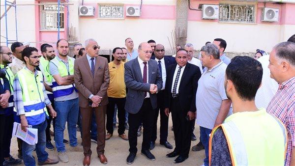 رئيس جامعة سوهاج يتفقد التجهيزات النهائية لمستشفى الجراحات التخصصية