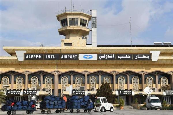 سوريا: تحويل مسار الرحلات الجوية من مطار حلب جراء القصف الإسرائيلي