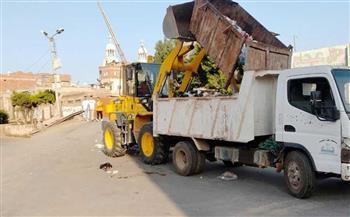البحيرة.. رفع 2760 طن قمامة بمدن ومراكز المحافظة