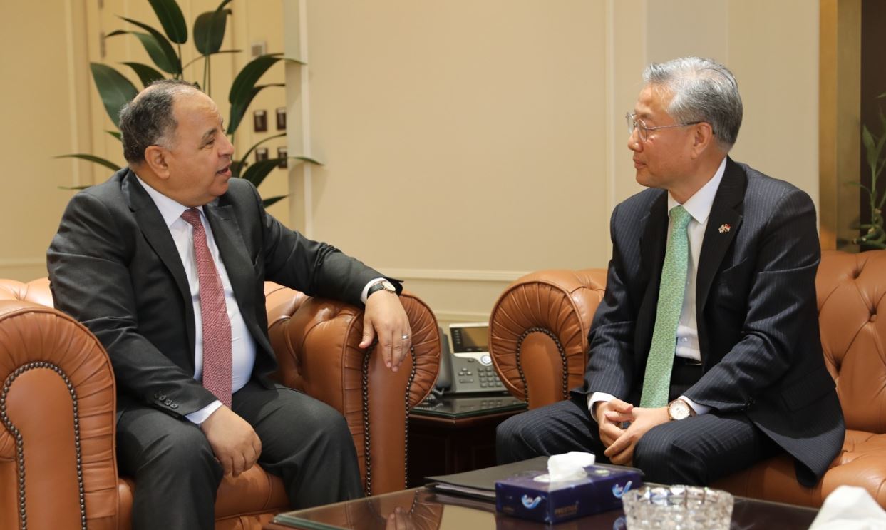 "معيط" في لقائه مع سفير كوريا الجنوبية: حريصون على توسيع آفاق الاستثمارات الأجنبية في مصر