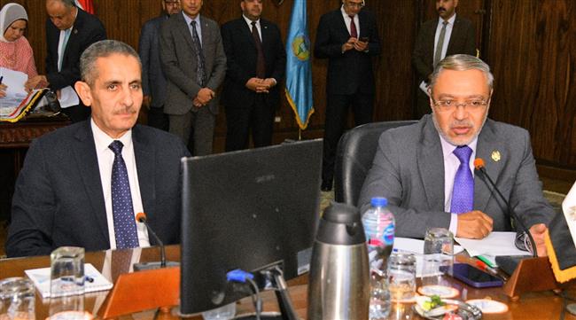 محافظ الغربية يشهد الاجتماع الدوري لمجلس جامعة طنطا