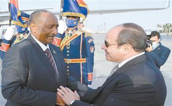 البرهان لـ"القاهرة الإخبارية": أطلعنا القيادة المصرية على تطورات الوضع في السودان