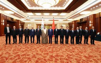   "العسومي" يوقع مذكرة تفاهم بين البرلمان العربي وبرلمان الصين لإنشاء آلية تواصل دائمة بين الجانبين