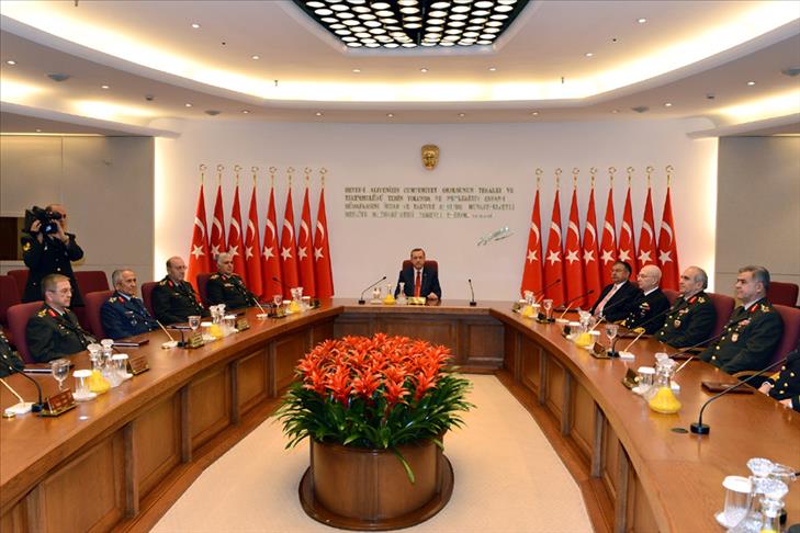 المجلس العسكرى التركي الأعلى يجري تعديلات في المناصب العليا