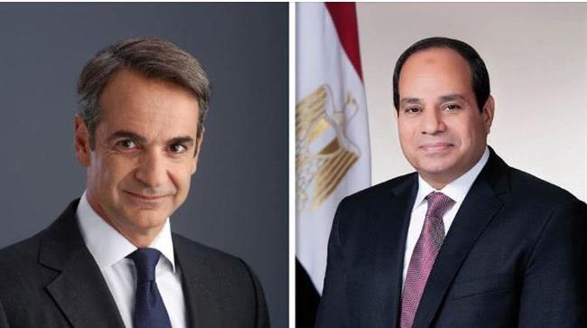  السيسى يشيد بعمق وثبات العلاقات الاستراتيجية المتميزة بين مصر واليونان