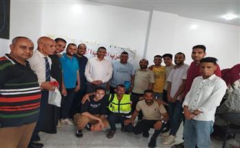 الدورة التدريبية السادسة فى الإسعافات الأولية لحزب الشعب الجمهوري بقوص جنوب قنا