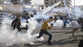   إصابات خلال مواجهات بين الفلسطينيين وقوات الاحتلال الإسرائيلي في جنين