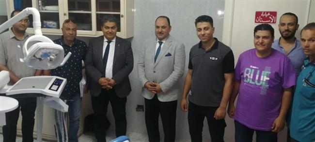 رئيس الإدارة المركزية للطب الرياضي بوزارة الشباب والرياضة يتفقد المركز الطبي بطنطا