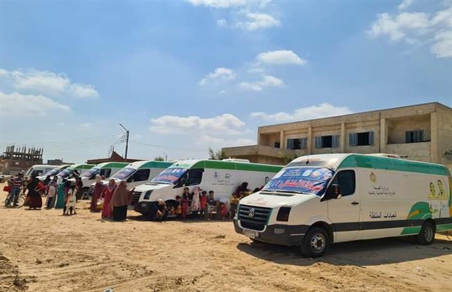 فحص 1249 مواطنا بقافلة طبية مجانية في البحيرة