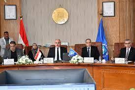 "مندور" يرأس الإجتماع الدوري لمجلس جامعة القناة