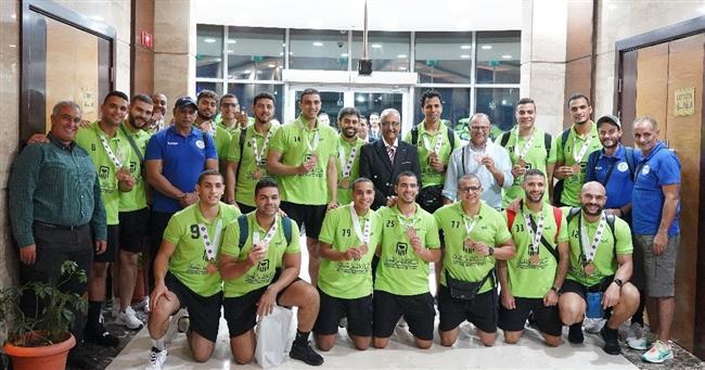 في أولى مشاركاته الخارجية.. نادي البنك الأهلي يحصد برونزية البطولة العربية لكرة اليد