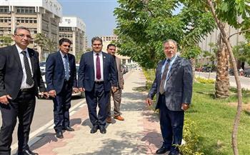جوله تفقدية لرئيس جامعة طنطا بالمجمع الطبى للكليات