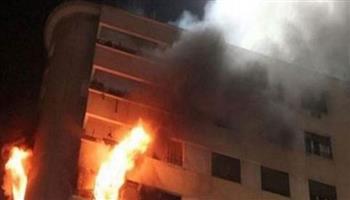   الحماية المدنية تسيطر على حريق هائل بشقة سكنية في إمبابة