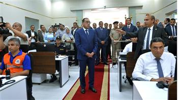   مدبولي يشهد الافتتاح والتشغيل التجريبى لمركز السيطرة للشبكة الوطنية للطوارئ بالقاهرة