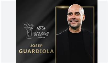 الإسباني جوارديولا يتوج بجائزة أفضل مدرب في أوروبا لموسم 2022-2023