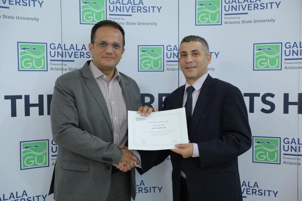 جامعة الجلالة تكرم الزميل أحمد النومي