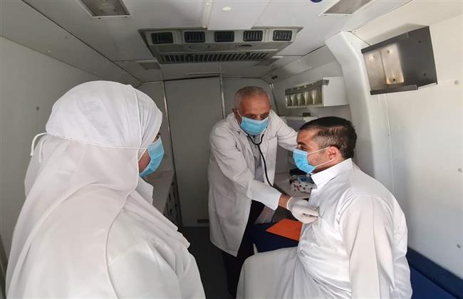 بالمجان.. الكشف على 806 مواطن خلال قافلة طبية بقرية بني سلامة بالبحيرة 