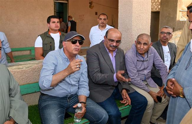 "سويلم" يتفقد التصرفات والمناسيب وأعمال التطهيرات وحالة محطات الرفع بالفيوم لحل المشاكل