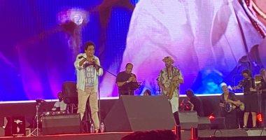 أتنفس جمهورى..أول تعليق لـ محمد منير بعد نجاح حفل العلمين