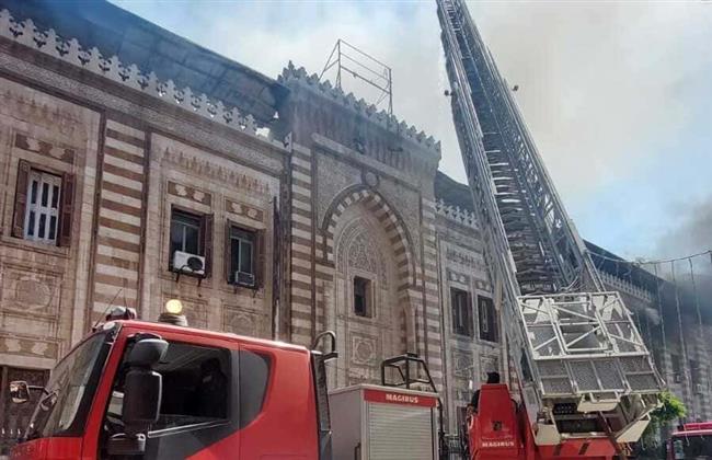 مصدر أمني: لا خسائر بالأروح  فى حريق "الأوقاف" 