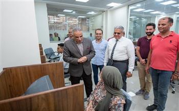 مع انطلاق المرحلة الأولى للتنسيق.. نائب رئيس جامعة طنطا يتفقد أعمال مكتب التنسيق 