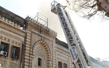   "الأوقاف": لا توجد أى خسائر بشرية أو إصابات فى حريق مبنى الوزارة القديم