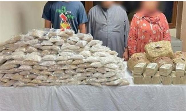 ضبط تشكيل عصابي مسلح تخصص في الاتجار بالمواد المخدرة بالقليوبية