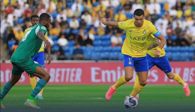 كريستيانو رونالدو يفتتح ثلاثية النصر السعودى فى الرجاء .. الشوط الأول