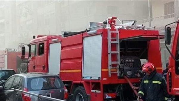 اندلاع حريق بكابينة كهرباء فى شبرا الخيمة
