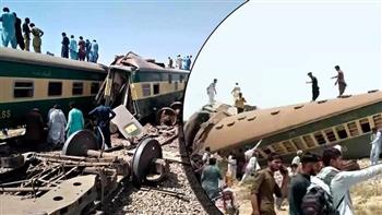   قتلى وجرحى بحادث قطار جنوبي باكستان