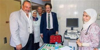   تقديم الرعاية الطبية لـ 2367 حالة بقافلتى جامعة طنطا بمركزي كفر الزيات والمحلة الكبرى