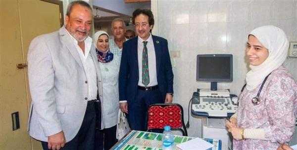تقديم الرعاية الطبية لـ 2367 حالة بقافلتى جامعة طنطا بمركزي كفر الزيات والمحلة الكبرى