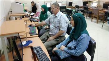   معامل التنسيق الإلكتروني بجامعة الفيوم تفتح أبوابها لطلاب المرحلة الأولى