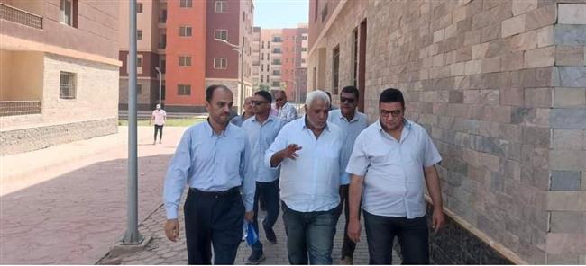 بالصور.. الموقف التنفيذي لروضة العبور  بديل العشوائيات 