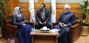 وكيل الأزهر يستقبل القائم بأعمال سفارة بوركينا فاسو