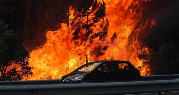 إجلاء أكثر من ألف شخص جراء حريق غابات فى البرتغال