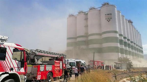 انفجار ضخم في صوامع القمح بتركيا