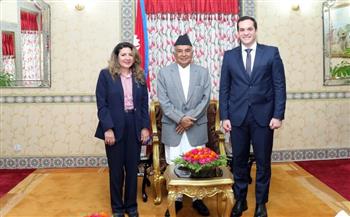   رئيس جمهورية نيبال يستقبل سفيرة مصر في كاتمندو