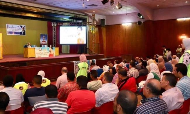 تدشين برنامج توعوي لـ14 ألف عامل بغزل المحلة عن أضرار المخدرات