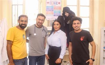 سمية الخشاب تعود للقاهرة من أجل «أرواح خفية».. بالصور